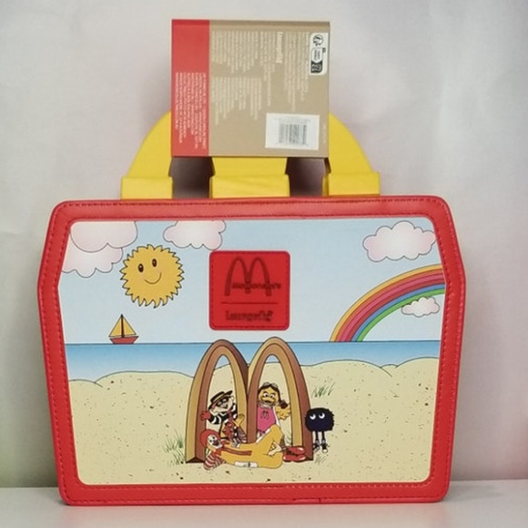 Loungefly McDonald's Vintage Happy Meal Lunchbox Stationery Journal NWT - Picture 2 of 5